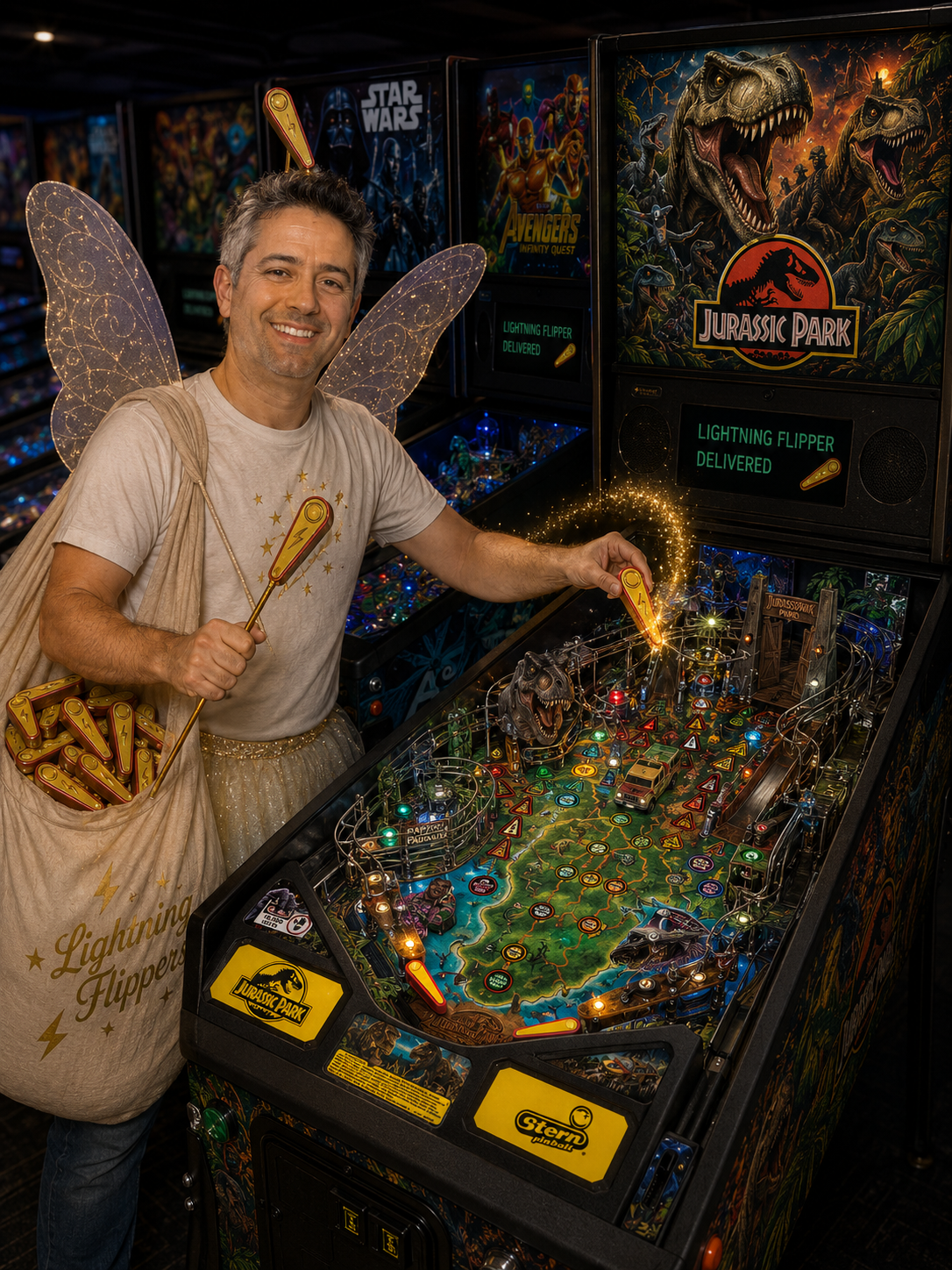 Josh Sharpe the Lightning Flipper Fairy